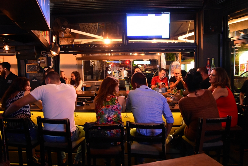 Bar 35 on Saturday Night